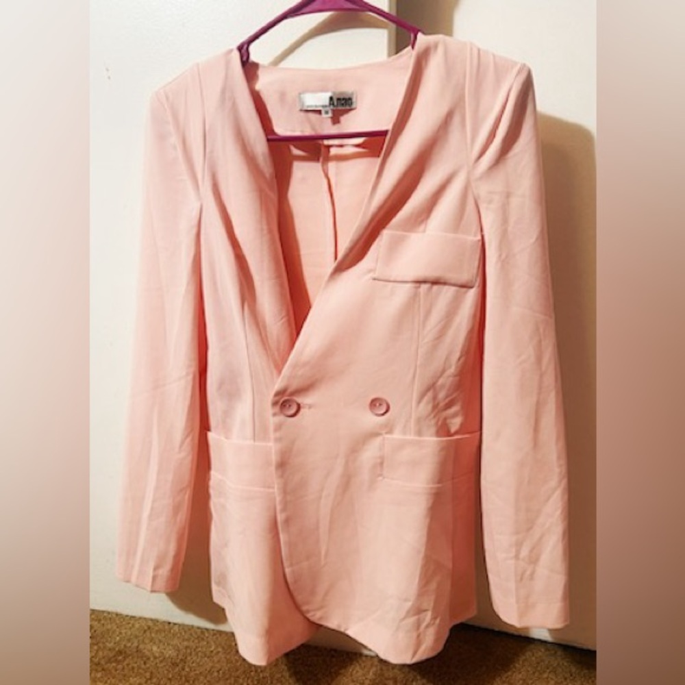 Light Pink Blazer Size: M